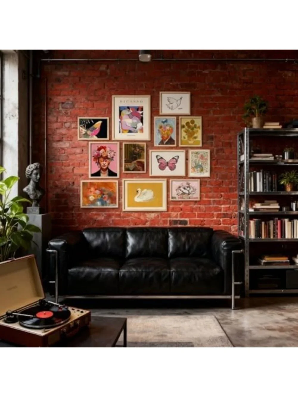 Colorful Eclectic Wall Art Prints | Funky Posters for Living Room Aesthetic
